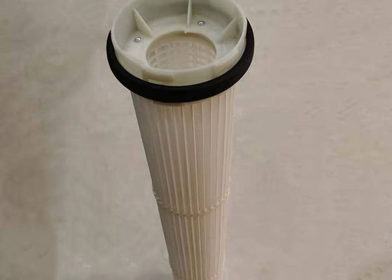 炎-抑制プリーツをつけられたろ過材の集じん器